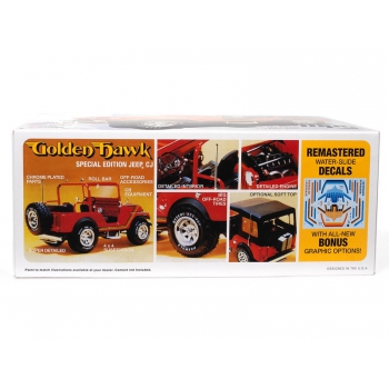 Plastikmodell – 1:25 1981 Jeep CJ5 Golden Hawk Auto – MPC986